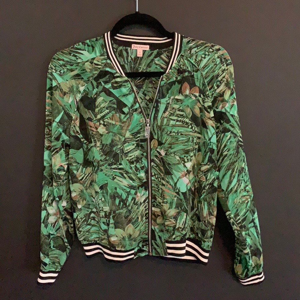 Juicy Couture Tropical Sheer Jacket